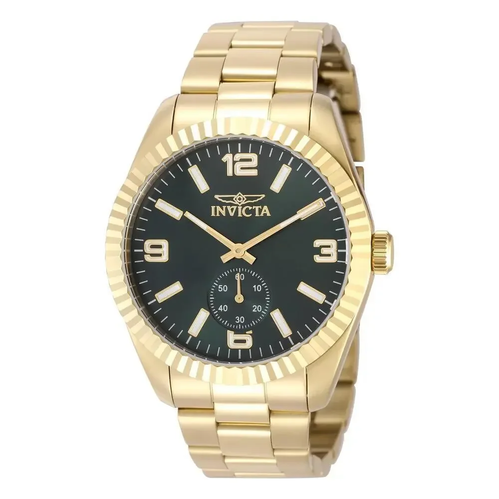 Invicta 49390 Specialty Quartz Green Dial Watch